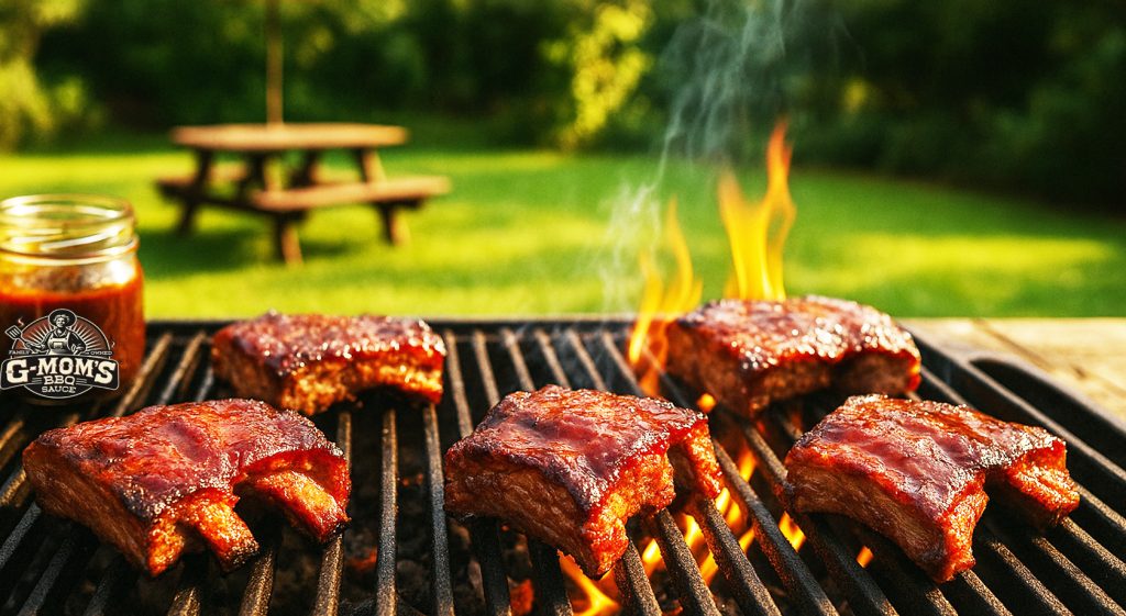 easy ribs on the grill